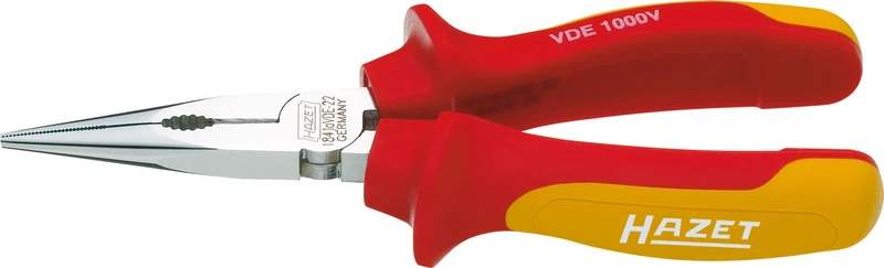 HAZET 1841AVDE-22 160mm VDE Snipe Nose Pliers