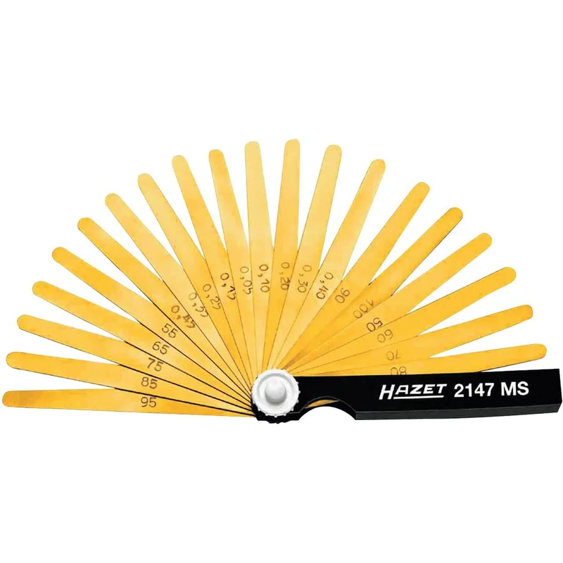 Hazet 2147MS 106mm Feeler Gauge - Brass Non-Magnetic
