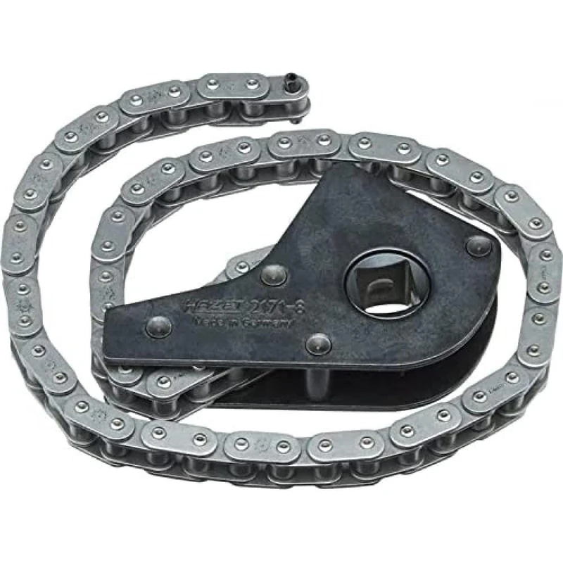 HAZET 2171-8 12.5 mm Square Hollow Oil Filter Chain Wrench - Multi-Colour