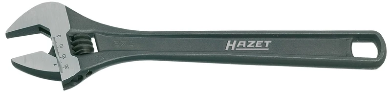 HAZET 279-12 308 mm Hexagon Profile Adjustable Open-End Wrench - Phosphatised