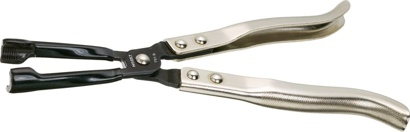 HAZET 791-8 270 mm Valve Stem Seal Ring Pliers - Nickel-Plated