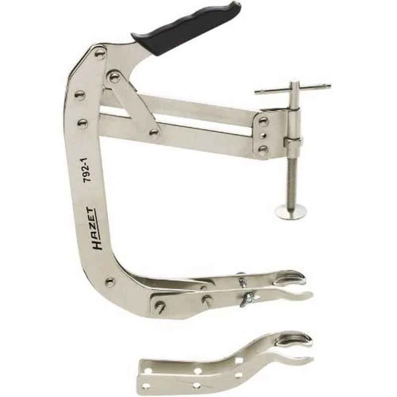 HAZET 792-1 290 mm Valve Spring Compressors - Bright Nickel-Plated
