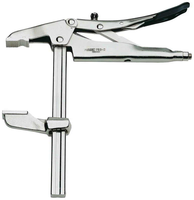 HAZET 753-2 260 mm Grip Pliers - Nickel-Plated