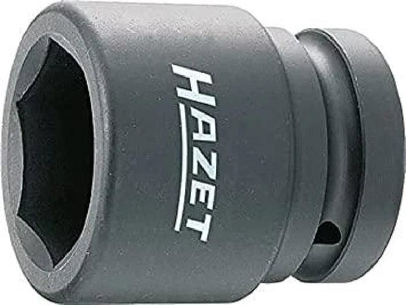 HAZET 1100S-60 91 mm 6-Point Impact/Power Screwdriver Socket Hexagon Profile - Phosphatised/Oiled