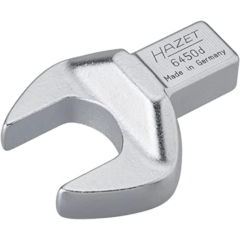HAZET 6450D-22 61 mm Hexagon Profile Insert Open-End Wrench - Chrome-Plated