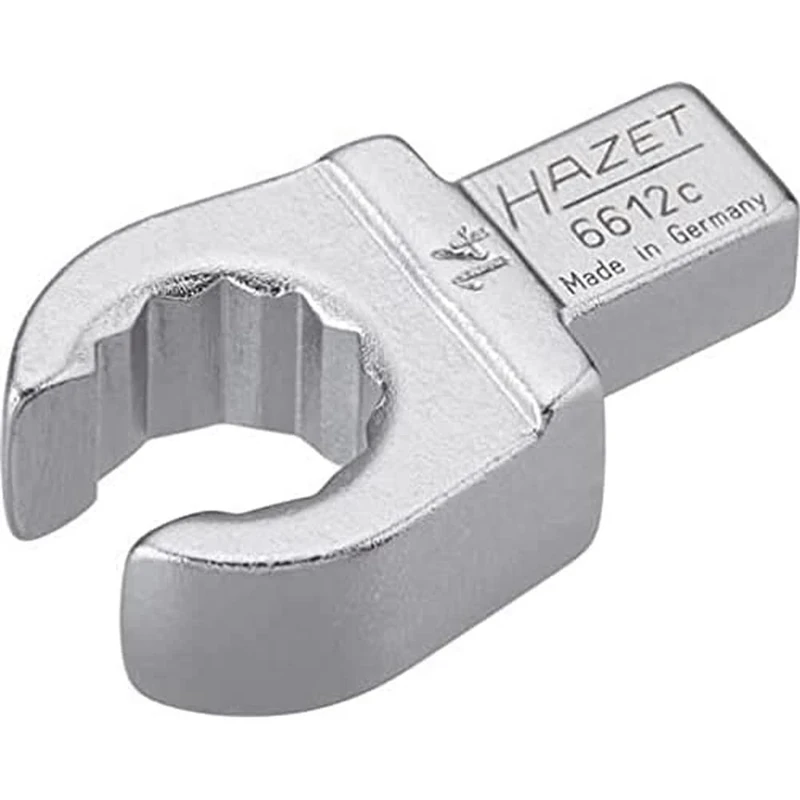 HAZET 6612C-14 44.4 mm 12-Point Profile Insert Box-End Open Wrench - Chrome-Plated