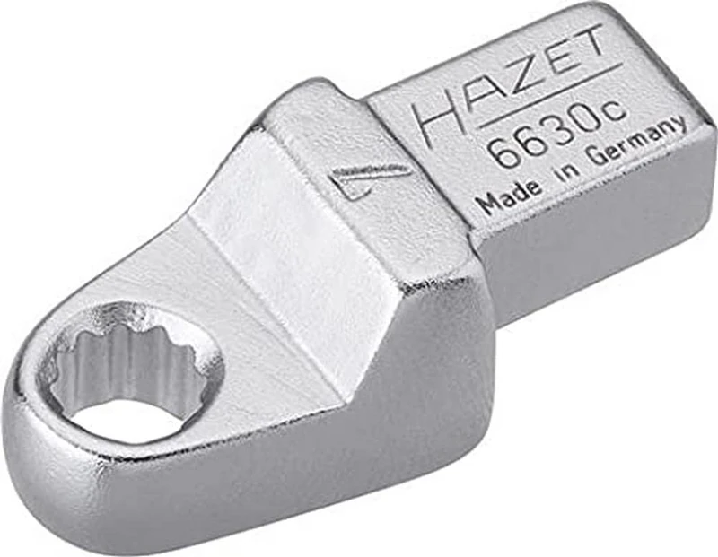 HAZET 6630C-7 40 mm 12-Point Traction Profile Insert Box-End Wrench - Chrome-Plated