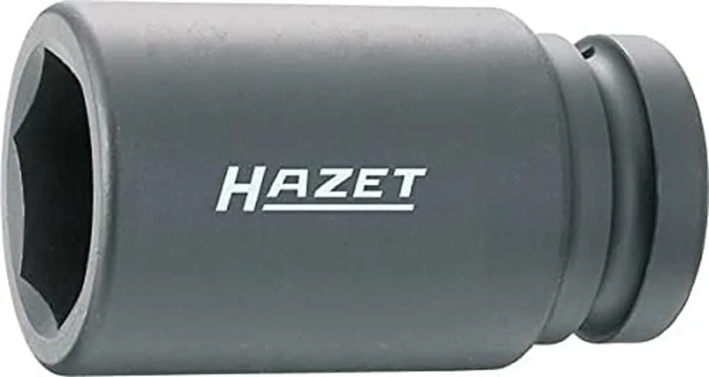 HAZET 1100SLG-41 110 mm 6-Point Impact/Power Screwdriver Socket Hexagon Profile - Phosphatised/Oiled