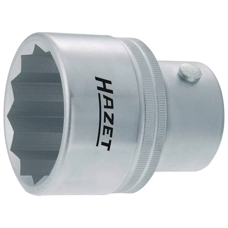 HAZET 1100Z-70 89 mm 12-Point Profile Socket - Chrome-Plated/Polished