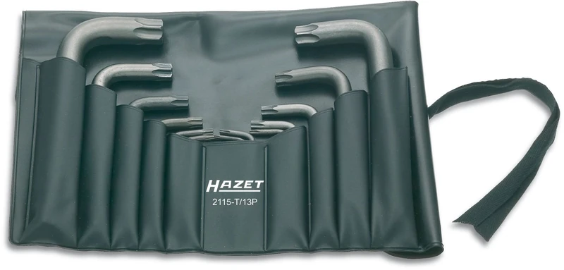 HAZET 2115-T/13P Torx Profile Offset Screwdriver Set - Multi-Colour