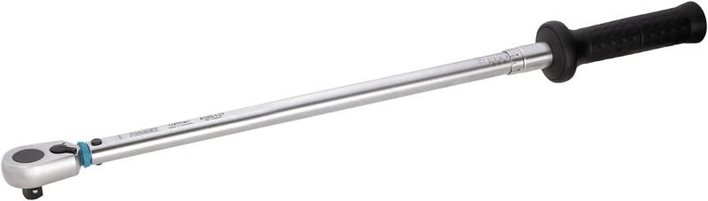 Chiave dinamometrica HAZET 6123-1CT, attacco quadro 12 mm (1/2 pollice), cricchetto reversibile 60-320 Nm, precisione 2%, utensile per il cambio di pneumatici e per lavori su veicoli a auto etc.