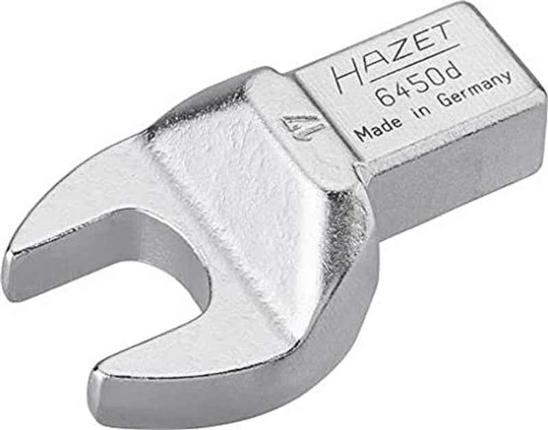 HAZET 6450D-17 58.5 mm Hexagon Profile Insert Open-End Wrench - Chrome-Plated