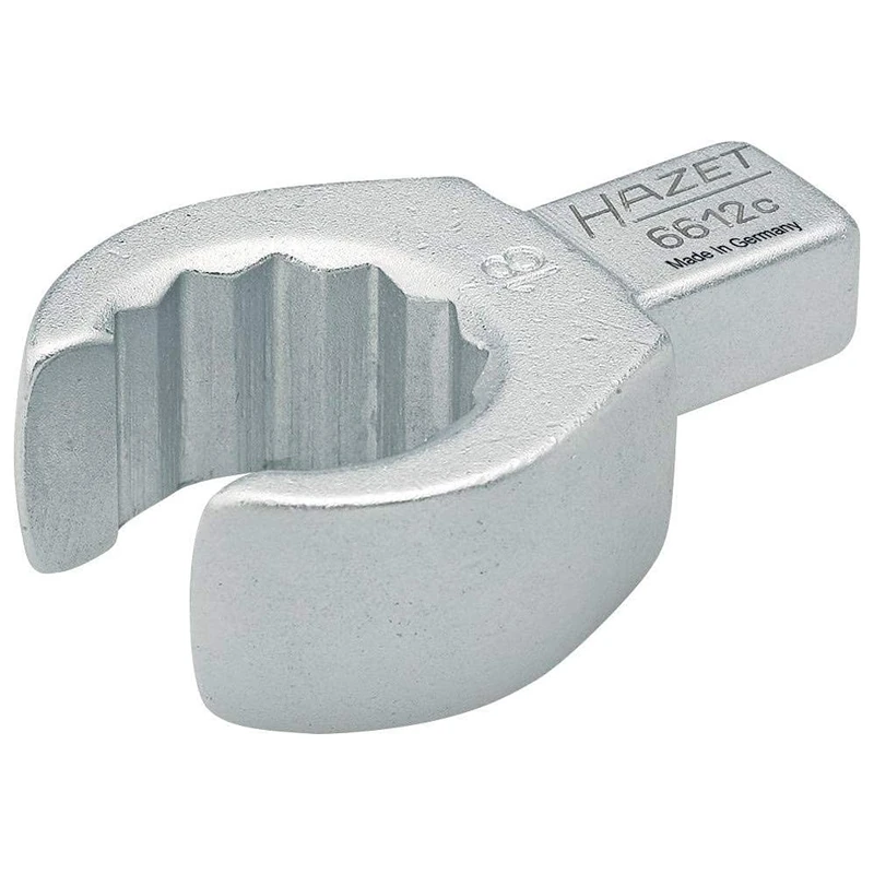 HAZET 6612C-12 43.4 mm 12-Point Profile Insert Box-End Open Wrench - Chrome-Plated - Image 1