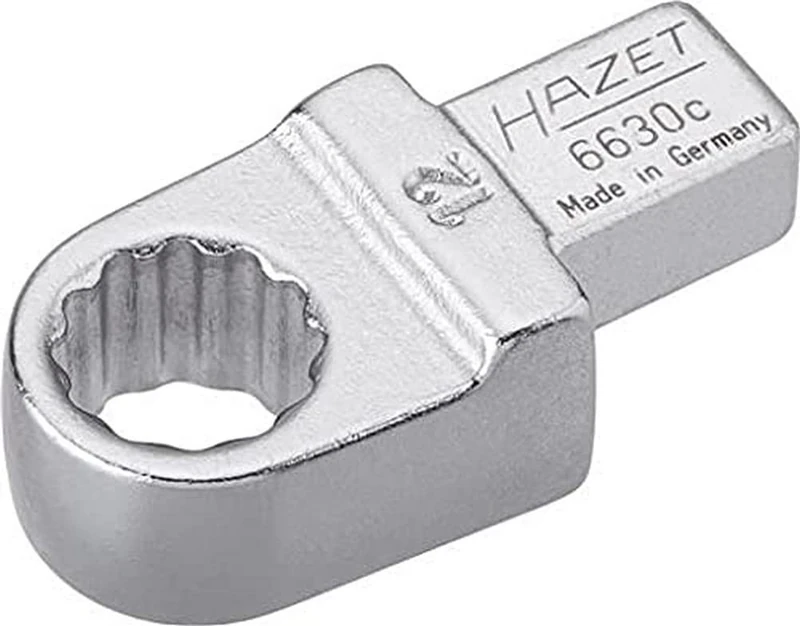HAZET 6630C-12 43.5 mm 12-Point Traction Profile Insert Box-End Wrench - Chrome-Plated