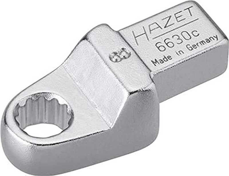 HAZET 6630C-8 40.6 mm 12-Point Traction Profile Insert Box-End Wrench - Chrome-Plated - Image 1