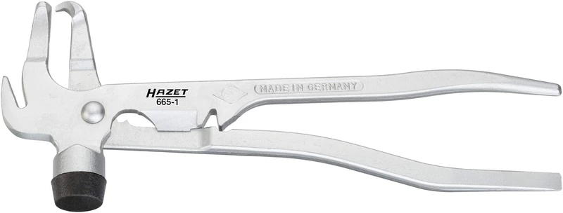 HAZET 665-1 245 mm Balance Weight Pliers - Chrome-Plated