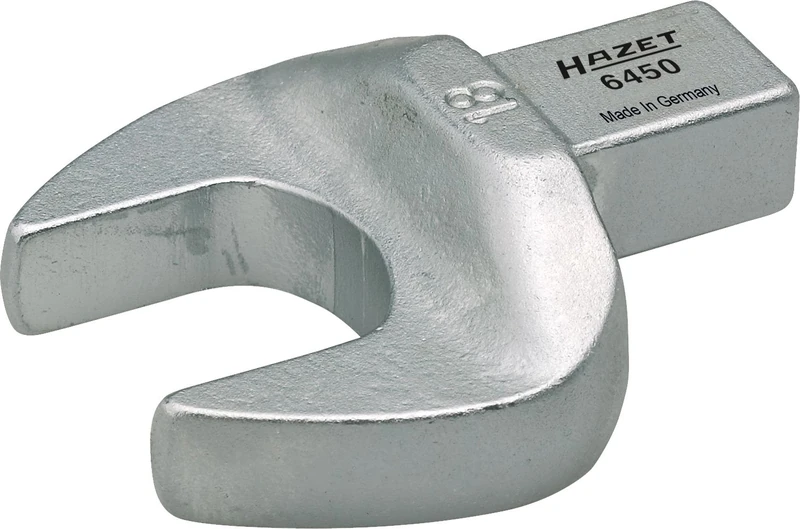 HAZET 6450C-10 38 mm Hexagon Profile Insert Open-End Wrench - Chrome-Plated
