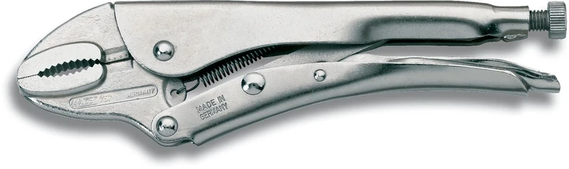 HAZET 757-12 300 mm Grip Pliers - Nickel-Plated