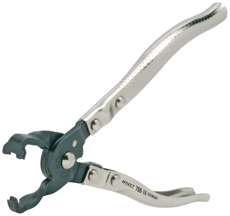 HAZET 798-14 177 mm Hose Clamp Pliers - Nickel-Plated