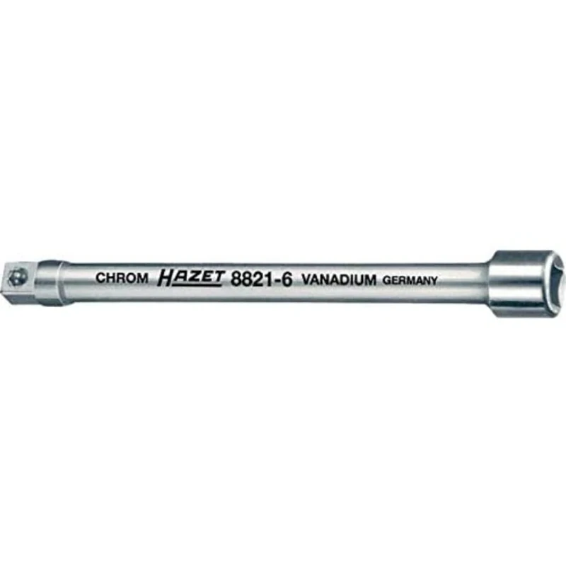 HAZET 8821-20 508 mm Polished Head Extension - Chrome-Plated