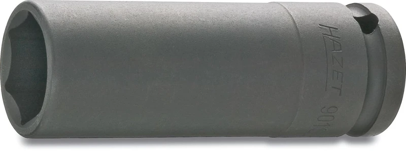 HAZET 901SLG-21 85 mm 6-Point Hexagon Traction Profile Impact Socket - Phosphatised/Oiled - Image 1
