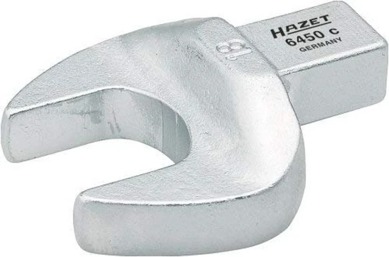HAZET 6450D-38 72.7 mm Hexagon Profile Insert Open-End Wrench - Chrome-Plated