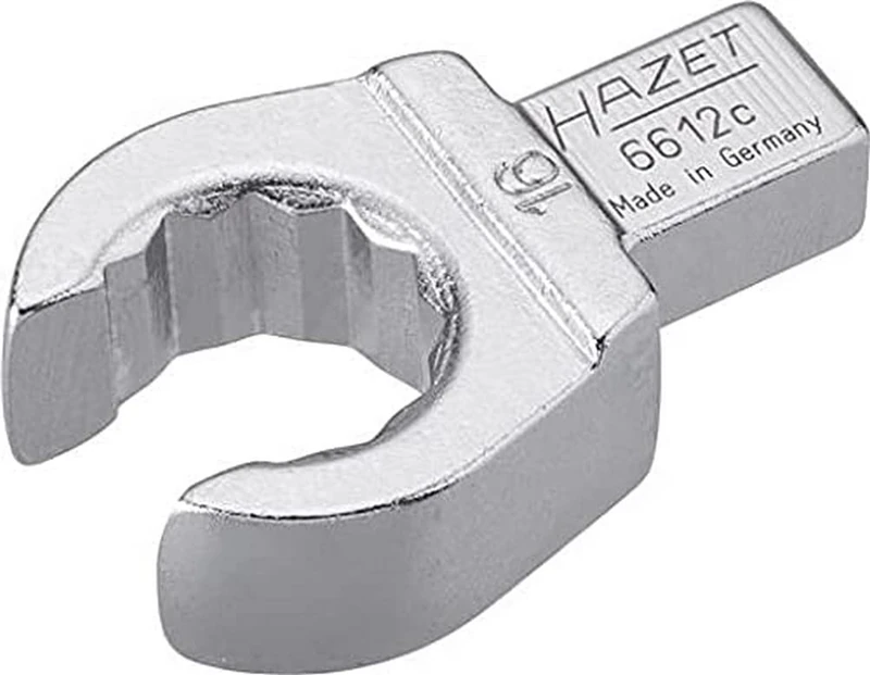 HAZET 6612C-16 45.4 mm 12-Point Profile Insert Box-End Open Wrench - Chrome-Plated