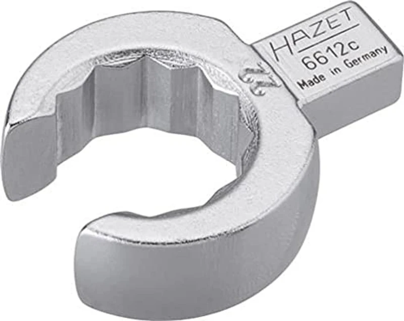 HAZET 6612C-22 48.8 mm 12-Point Profile Insert Box-End Open Wrench - Chrome-Plated