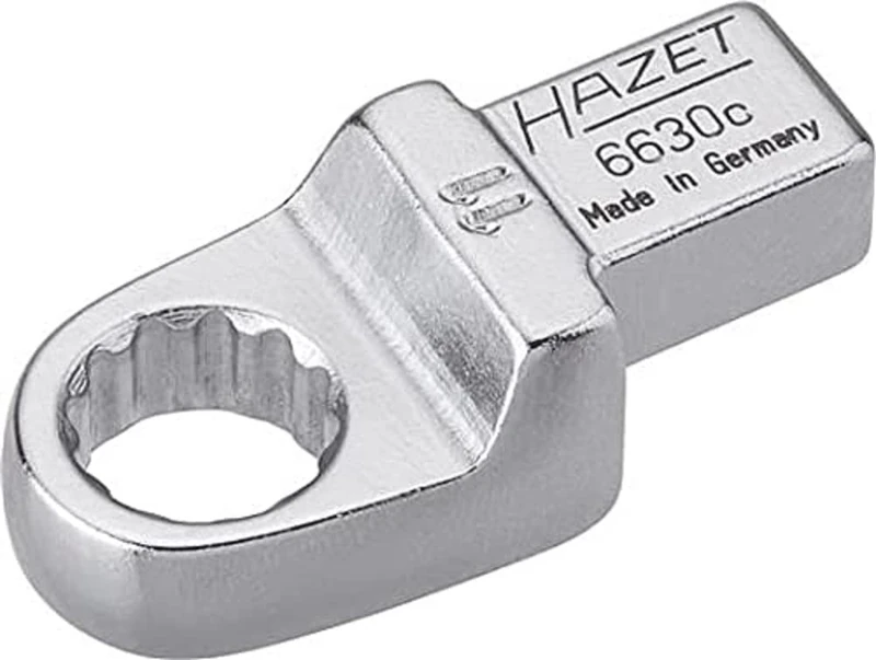 HAZET 6630C-11 42.8 mm 12-Point Traction Profile Insert Box-End Wrench - Chrome-Plated