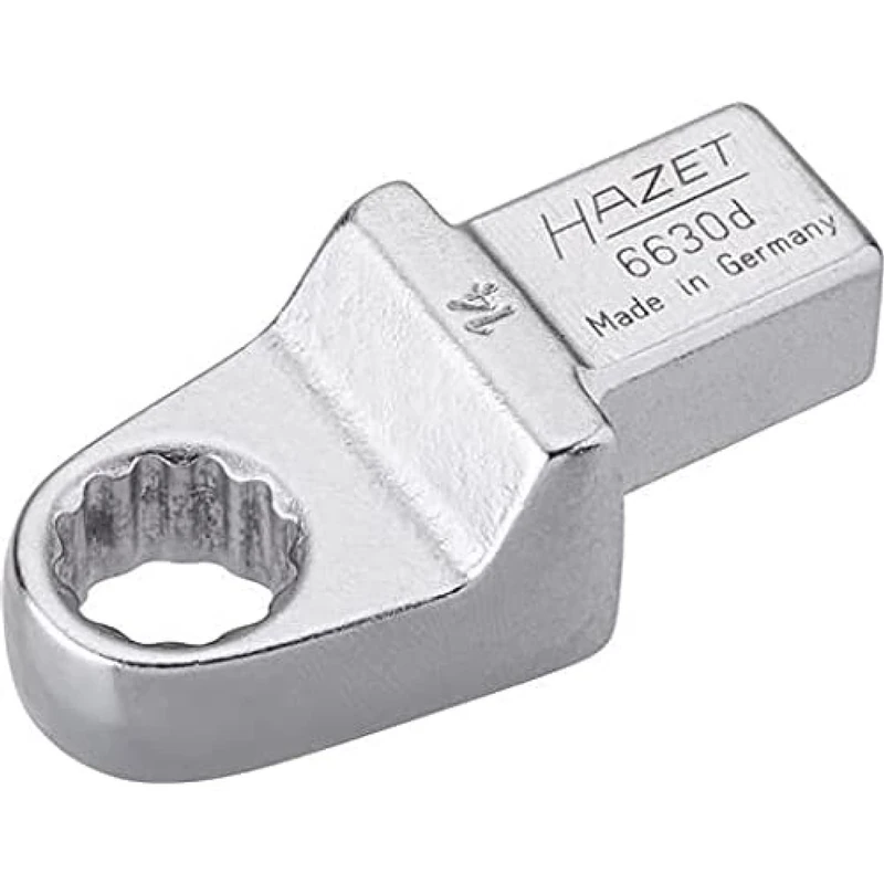 HAZET 6630D-14 61.5 mm 12-Point Traction Profile Insert Box-End Wrench - Chrome-Plated