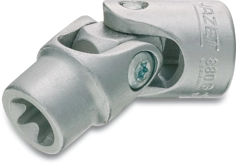 HAZET 880G-E12 46 mm E 12 Torx Profile Socket - Chrome-Plated/Polished - Image 1