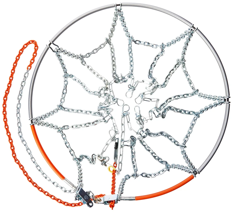 RUD 19639 Snow Chains Classic V Rudmatic Bracket Mounting, Set of 2, 0139