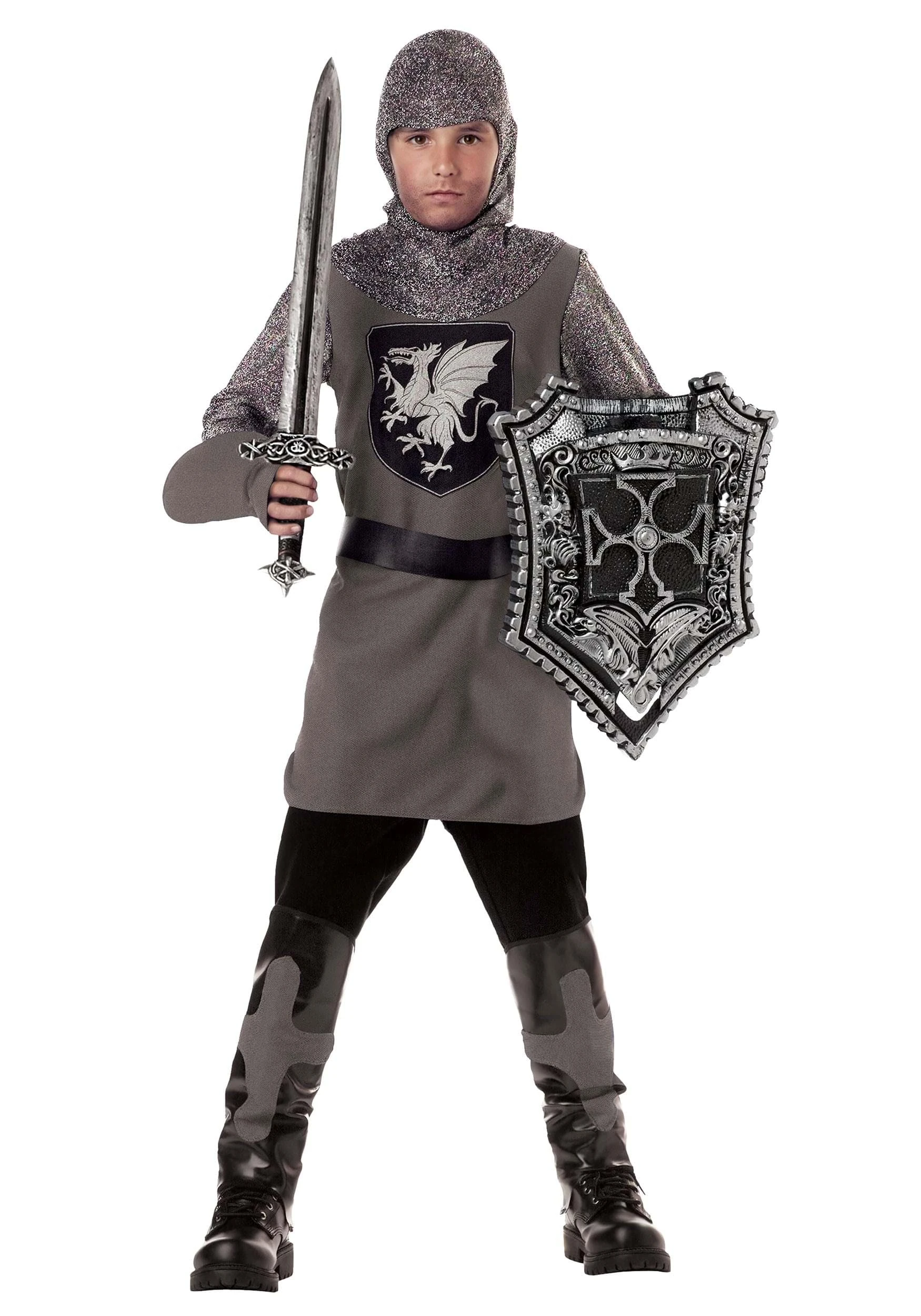 Generique - Knight costume for boys- 140cm (8-10 years)
