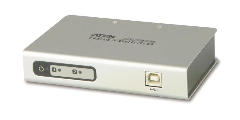 ATEN UC2322 2-Port USB to Serial RS-232 Hub | ATEN #1 KVM Market Leader