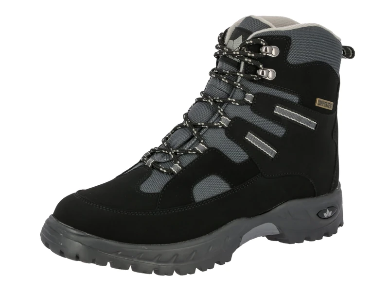 Lico Men's Flake Snow Boots, Black (Schwarz/Grau Schwarz/Grau), 3 UK