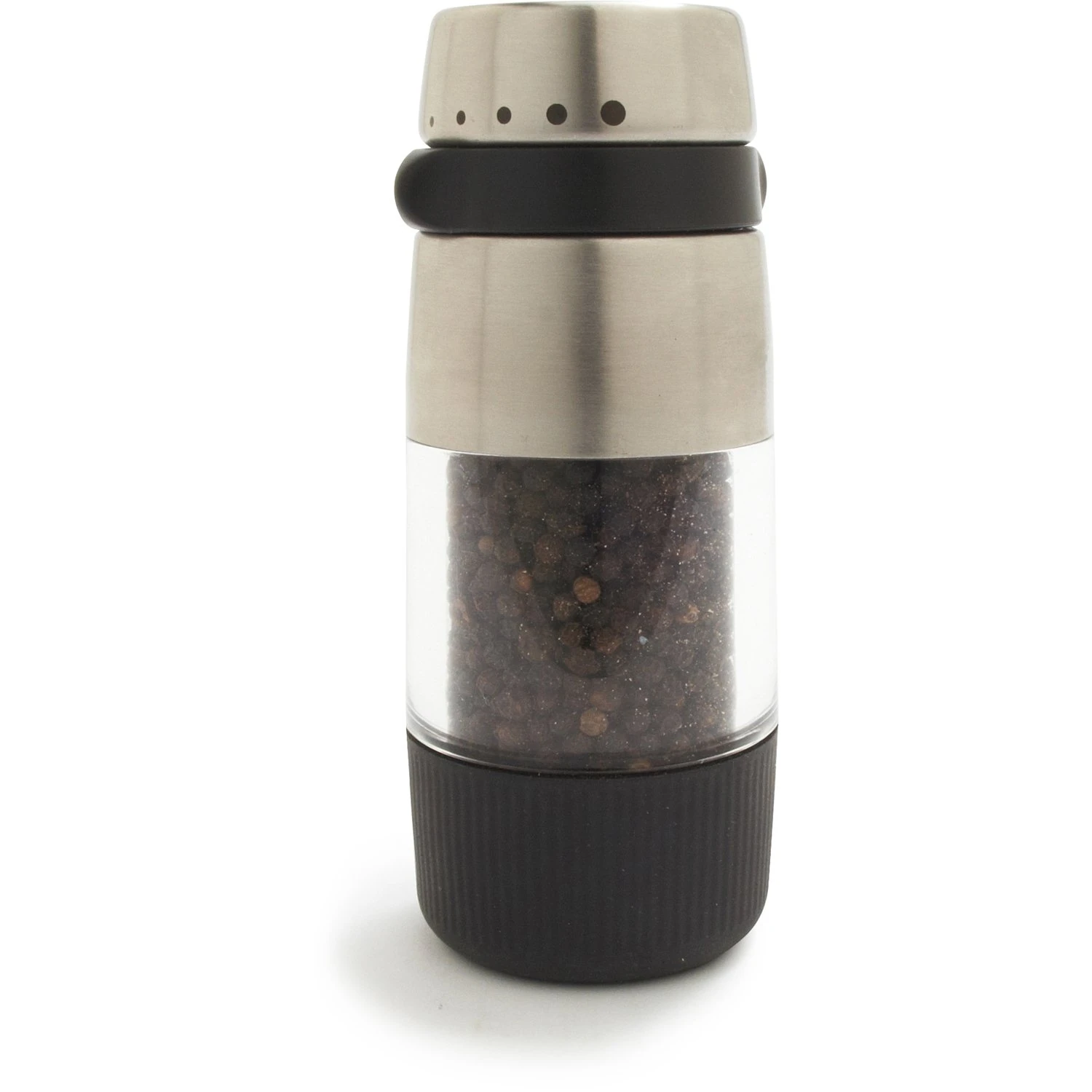 OXO Good Grips Accent Mess-Free Pepper Grinder, Silver