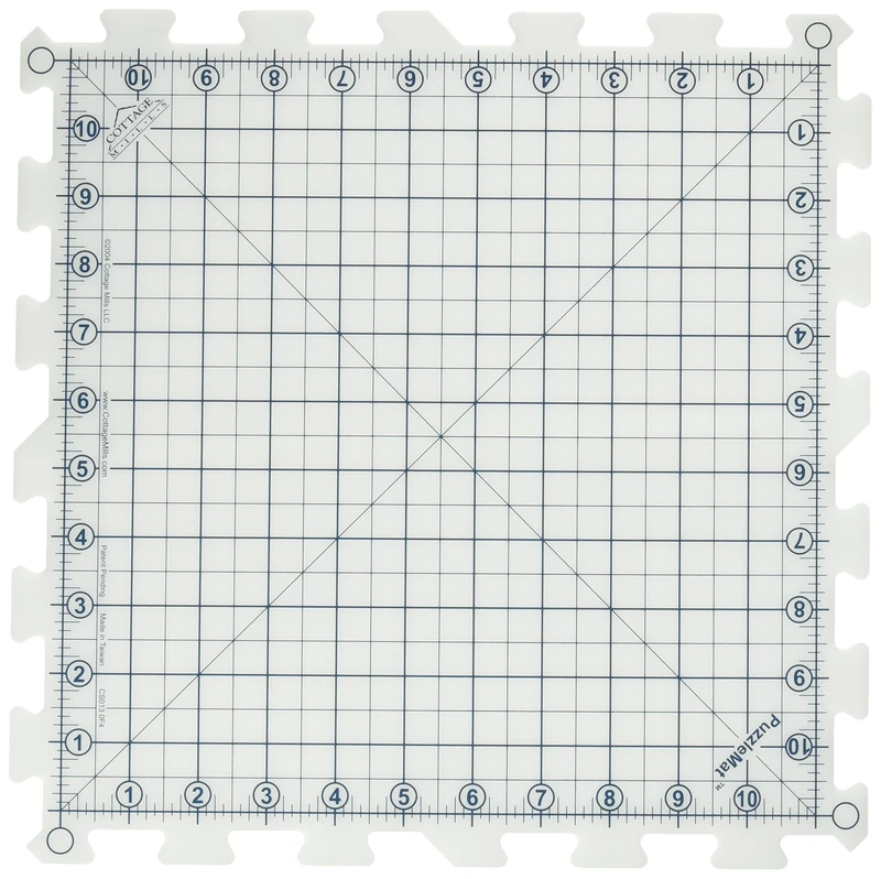 Cottage Mills 24 x 36-inch Puzzle Mat Set - Image 1