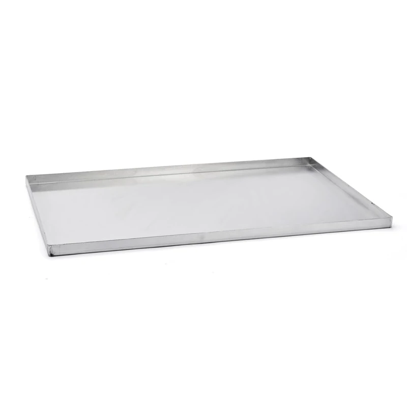 De Buyer Aluminium Sheet 1.5 mm Thick Bords droits L 60cm / l 40cm / H 2cm