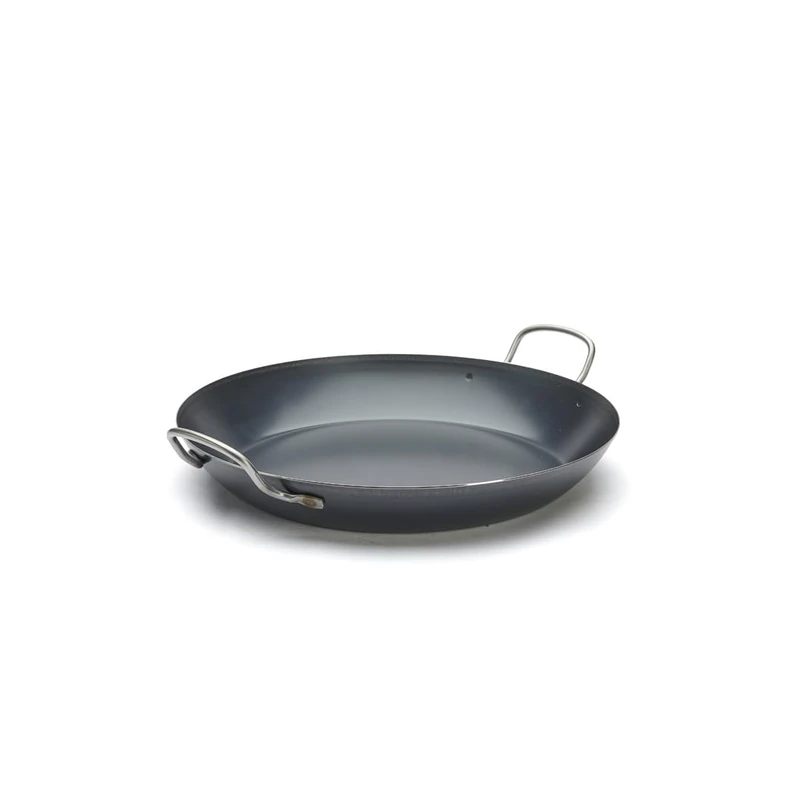 Baumalu De Buyer Professional - Paella pan, blue steel Diamètre 37