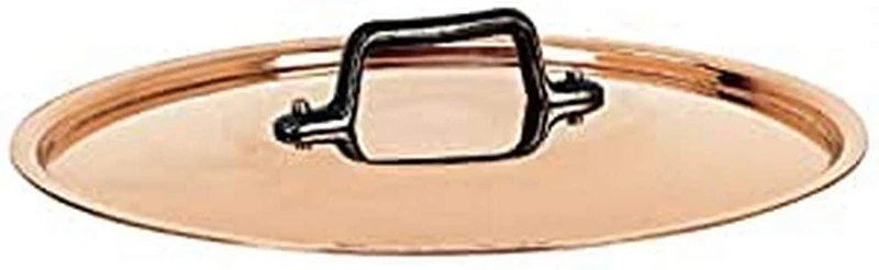 De Buyer 6463.12 Inocuivre First Class Lid with Cast-Iron Handle, 12 cm Diameter