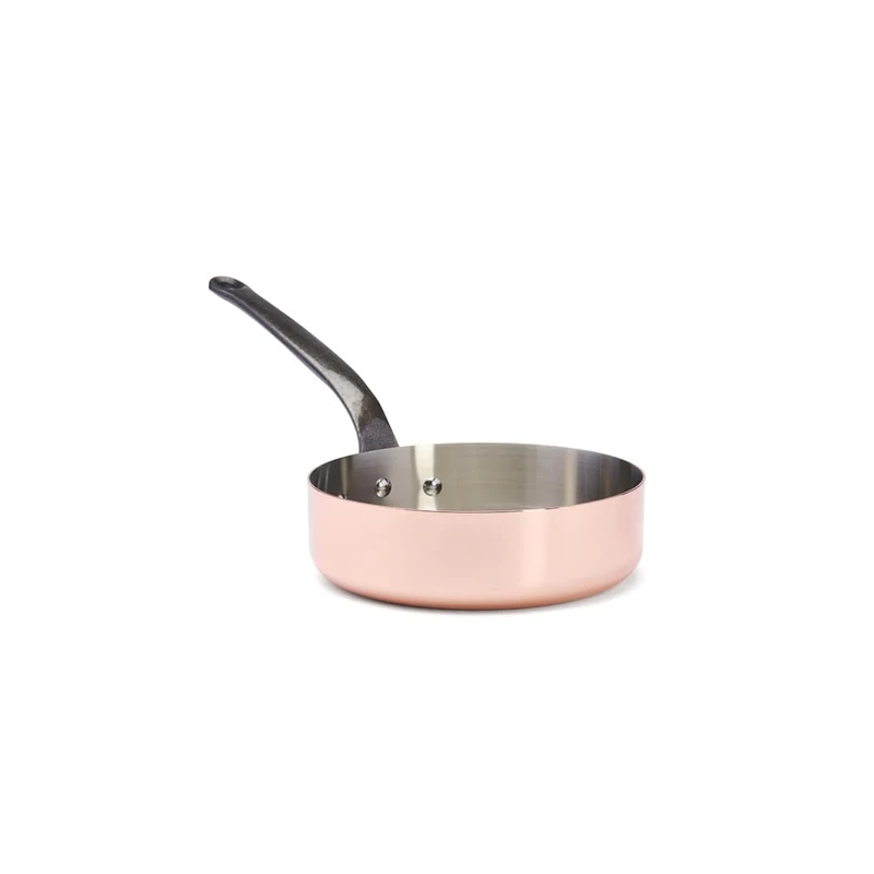 De Buyer 6462.20 Inocuivre First Class Sauté Pan without Lid, 20 cm Diameter