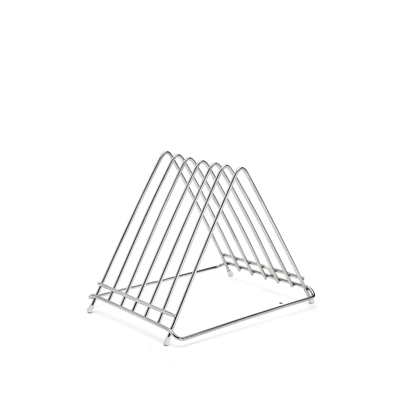 De Buyer 4140.00N Stainless Steel Cutting Board Rack for 6 Boards