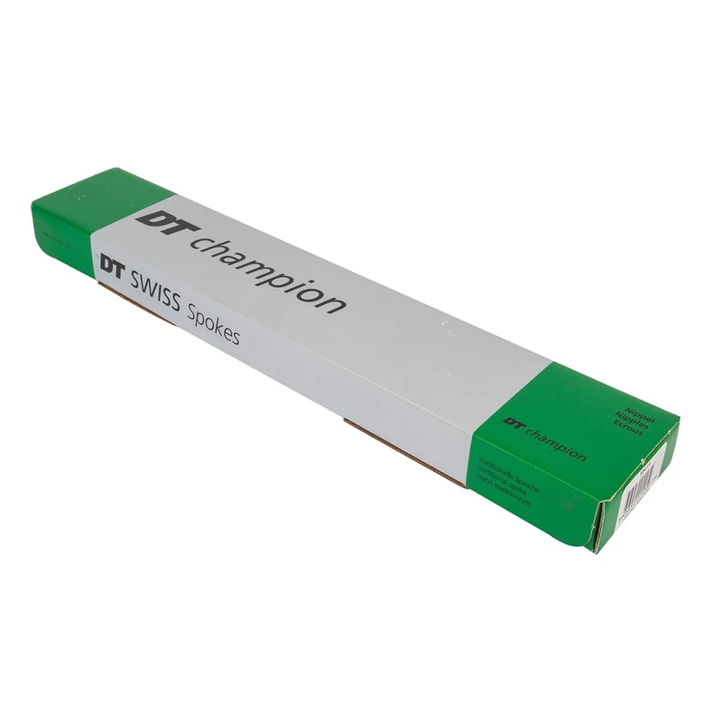 DT Swiss Champion silver spokes 14 g = 2 mm box 100, 297 mm - Image 1