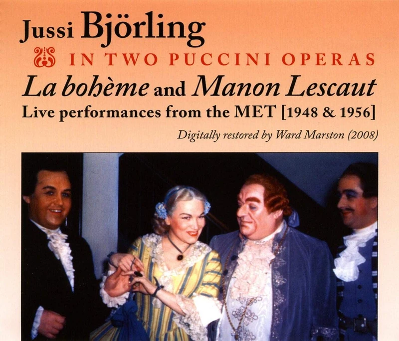 Jussi Bjorling in two Puccini Operas (4CD) - Image 1