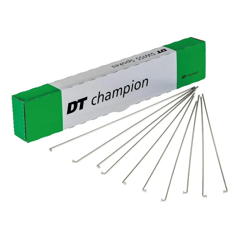 DT Swiss Champion silver spokes 14 g = 2 mm box 100, 264 mm