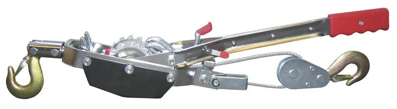 Cable pull Hand Power Puller 3 m rope Ø 5 mm 2000 kg