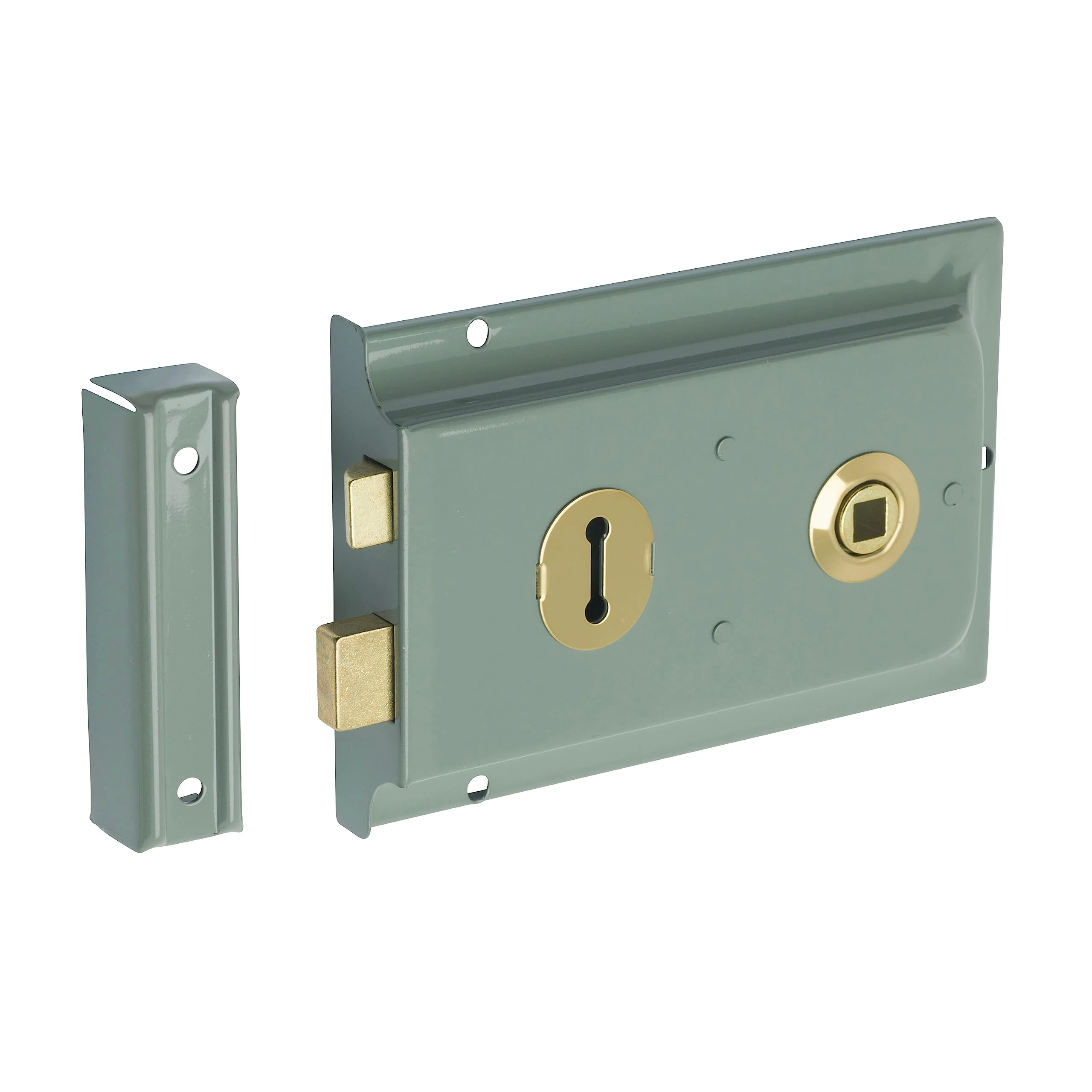 Sterling SRL002 152 x 101 mm Rim Sashlock - Grey, 6" x 4"