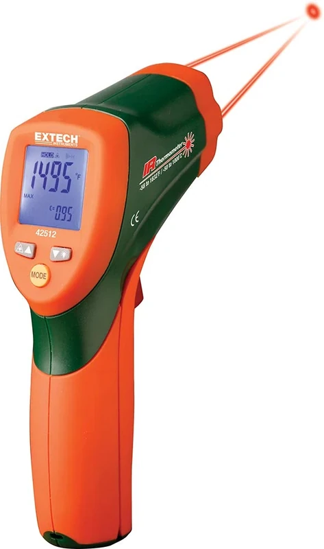 Extech Instruments 42512 30-Inch Dual Laser IR Thermometer