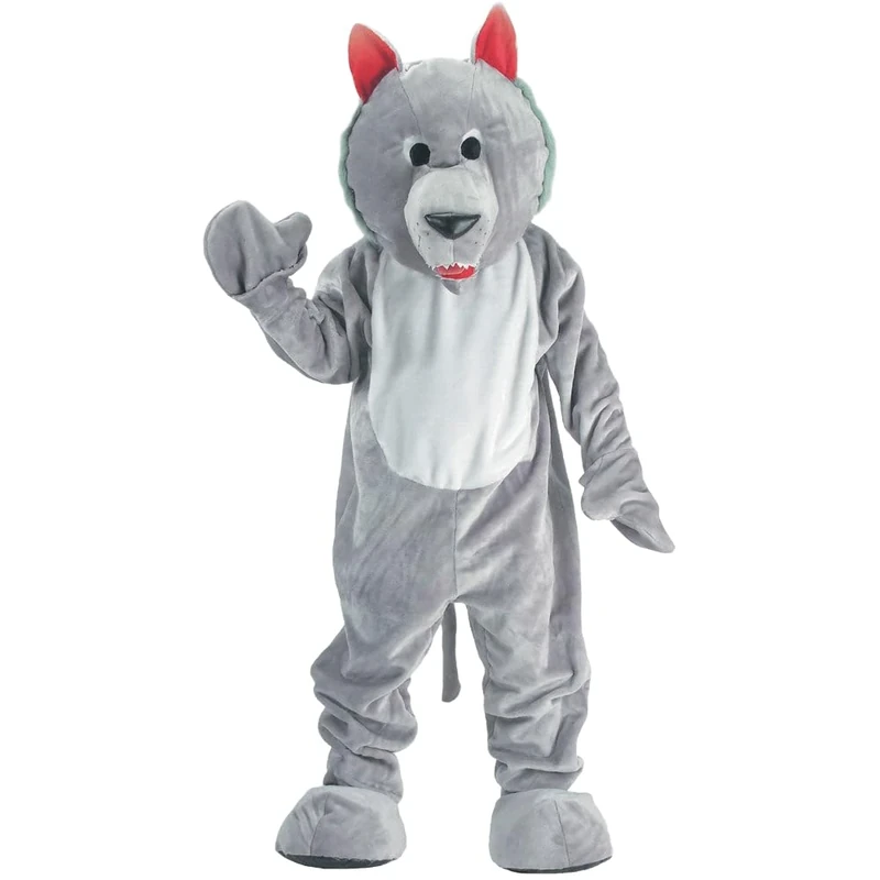 Dress Up America Wolf Mascot Costume For Kids and Adults - Cosplay Costume For Role Play - Cosplay Costume