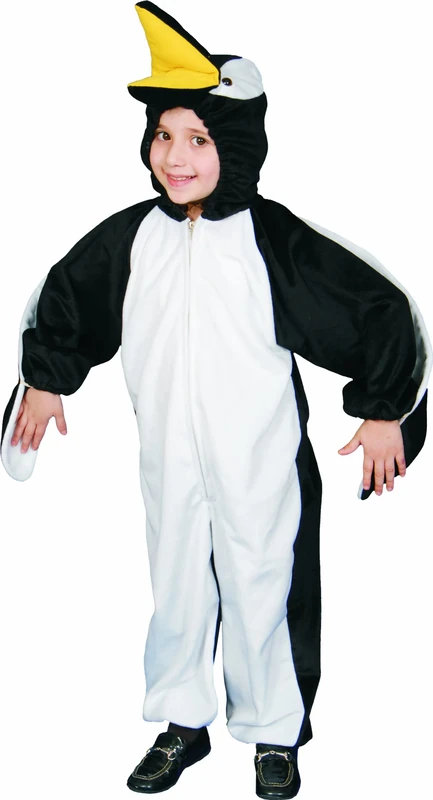 Dress Up America Penguin Jumpsuit Costume - Jumpsuit Dress Up Set for Role Play